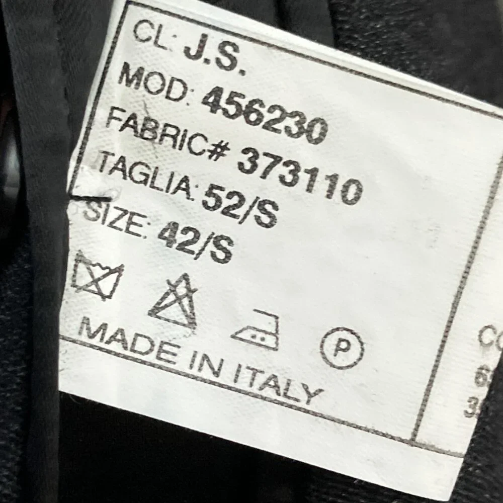 Tom James X Loro Piana 42 S Gray Storm System Rain Wind‎ Over Coat Jacket